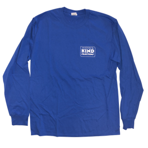 Concentrates by Kind Selections Long Sleeve T-Shirt - Royal Blue