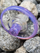 Flat Carb Cap (Violet) by Niko BH Glass