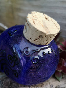 Heady Skull Glass Jar (Purple) - Chris Bruneau x Kind Selections Collaboration
