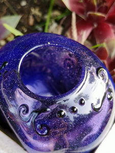 Heady Skull Glass Jar (Purple) - Chris Bruneau x Kind Selections Collaboration
