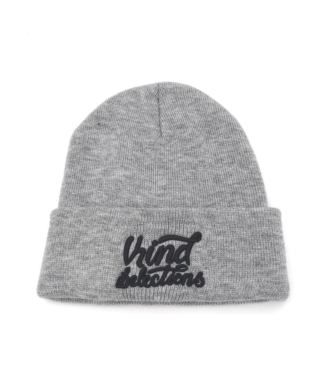 Kind Selections x Sloth King Design Limited Edition Knit Toque - Gray Script Font