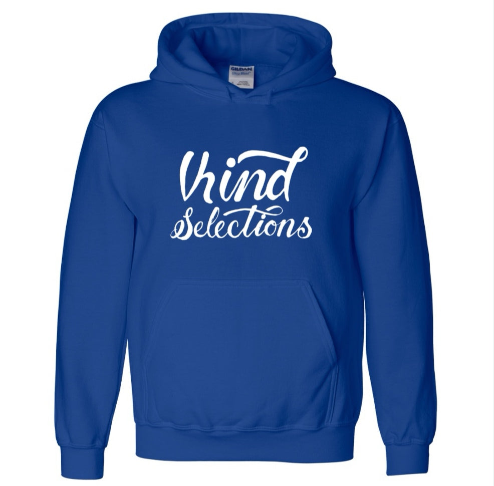 Limited Edition Kind Selections x Sloth King Hoodie Sweatshirt- Royal Blue