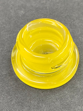 Ghost Acid Yellow Full Zirkl Glass x Kind Selections Heady Jar