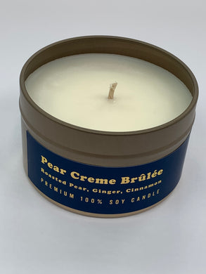 PEAR CREME BRULEE by Kind Selections x Canvas Candle Company Limited Edition Premium 100% North American Soy Candle