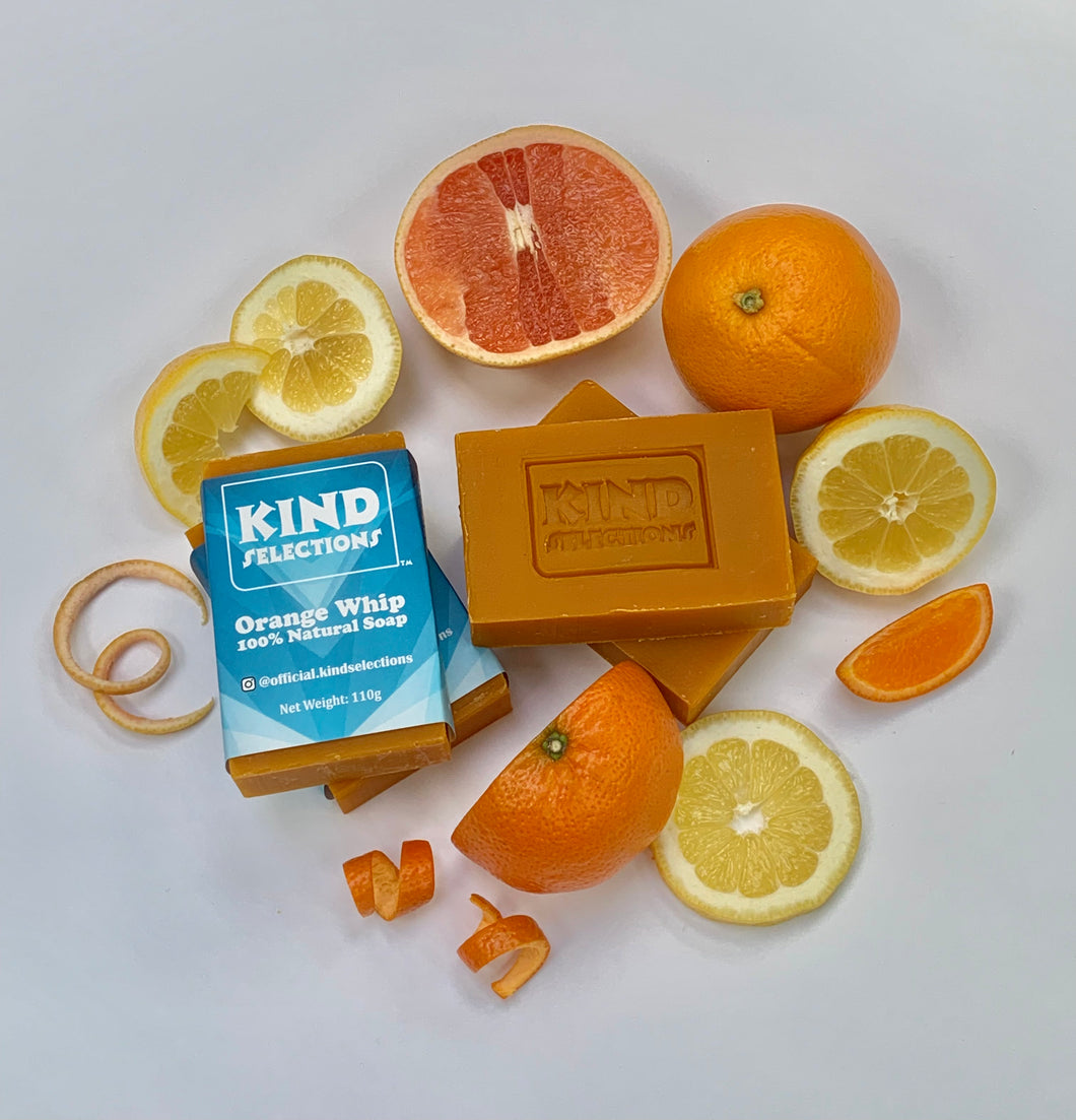 Kind Selections Orange Whip 100% Natural Soap
